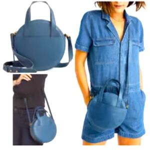 Madewell Juno Circle Leather Crossbody